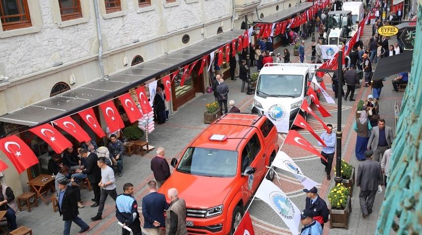 Bartın Belediyesi yeni ara&ccedil;larını tanıttı
