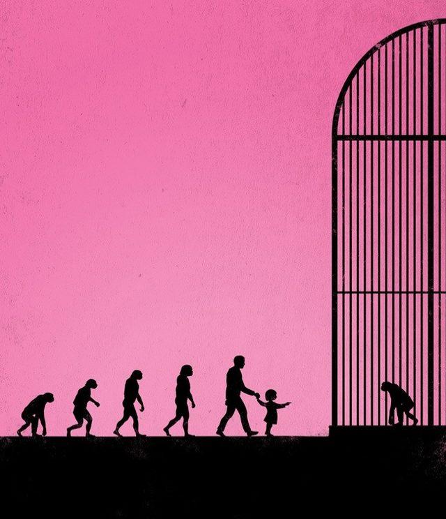 Evrimi Kullanarak İnsanı Anlatan 35 D&uuml;ş&uuml;nd&uuml;r&uuml;c&uuml; G&ouml;rsel... 12