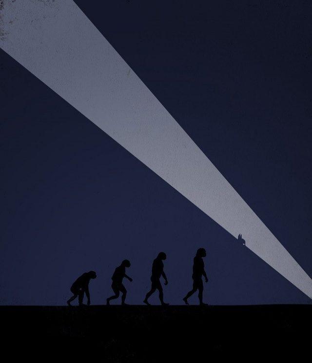 Evrimi Kullanarak İnsanı Anlatan 35 D&uuml;ş&uuml;nd&uuml;r&uuml;c&uuml; G&ouml;rsel... 24