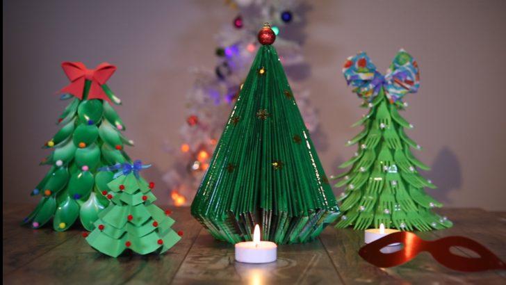 Bu Yıl Yılbaşı Ağa&ccedil;larını &Ccedil;ocuğunuzla Siz Yapın, 5 Dakikada Harikalar Yaratın