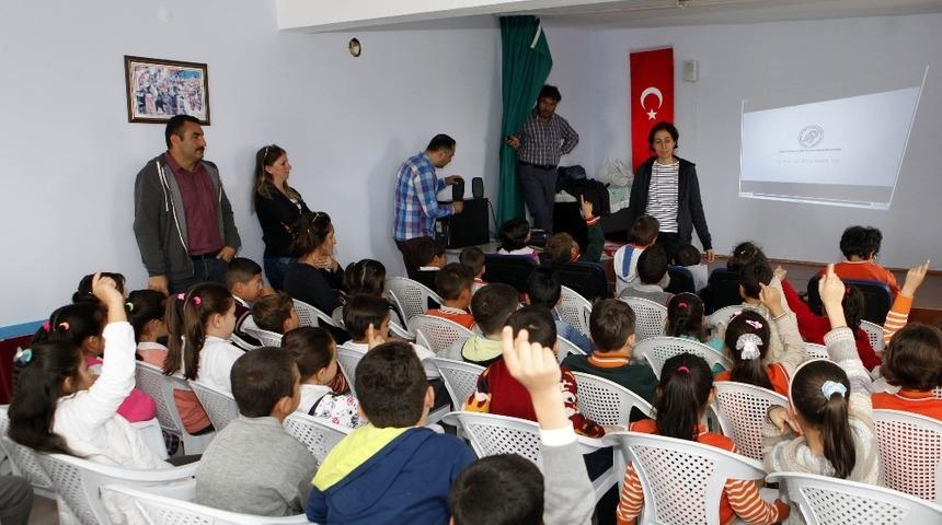 &Ouml;ğrencilere &ldquo;Hayvan Sevgisi&rdquo; semineri