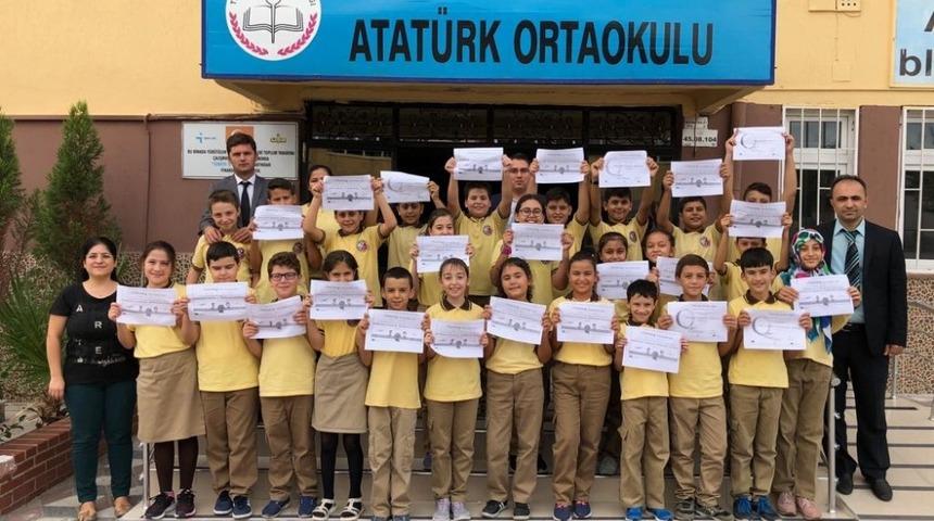 Kırkağa&ccedil; Atat&uuml;rk Ortaokulu&rsquo;na &ldquo;Avrupa Kalite&rdquo; &ouml;d&uuml;l&uuml; verildi