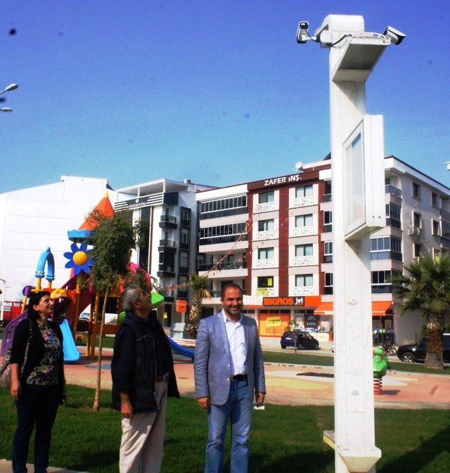 Alaşehir parkları artık daha güvenli