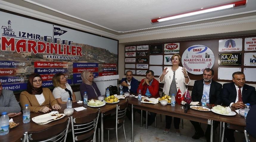 Başkan Pekdaş, Mardinlilere konuk oldu