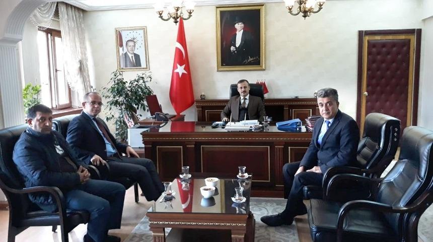 Proje Koordinatörü Atasever’den Kaymakam Perçi’ye ziyaret