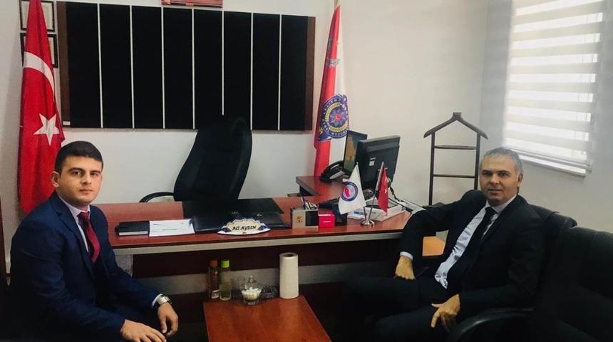 Aydıntepe Kaymakamı Akın&rsquo;dan kurumlara ziyaret