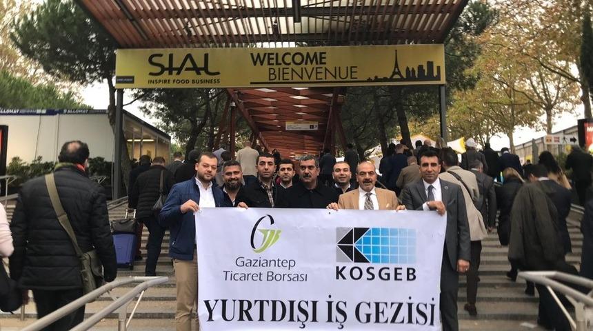 GTB &uuml;yeleri Sial Paris 2018 Gıda Fuarına katıldı