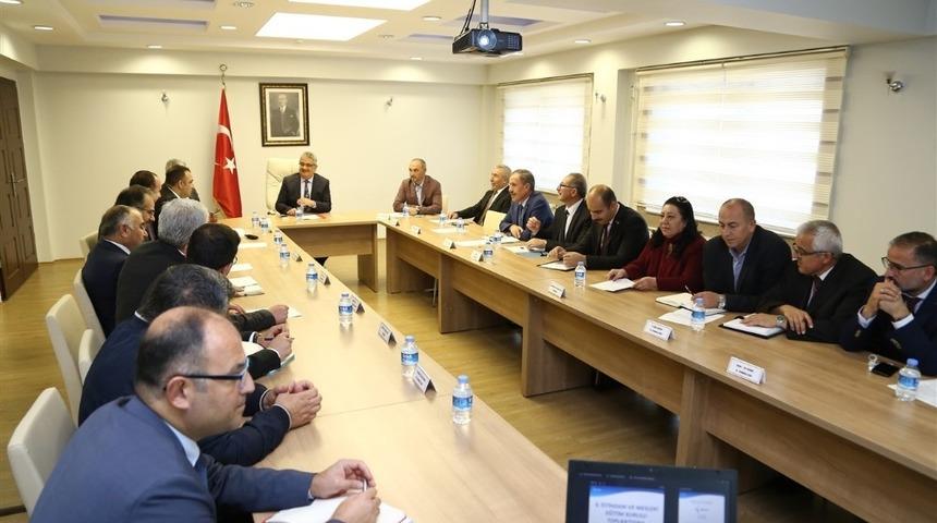 Aksaray&rsquo;da İl İstihdam ve Mesleki Eğitim Kurulu Toplantısı