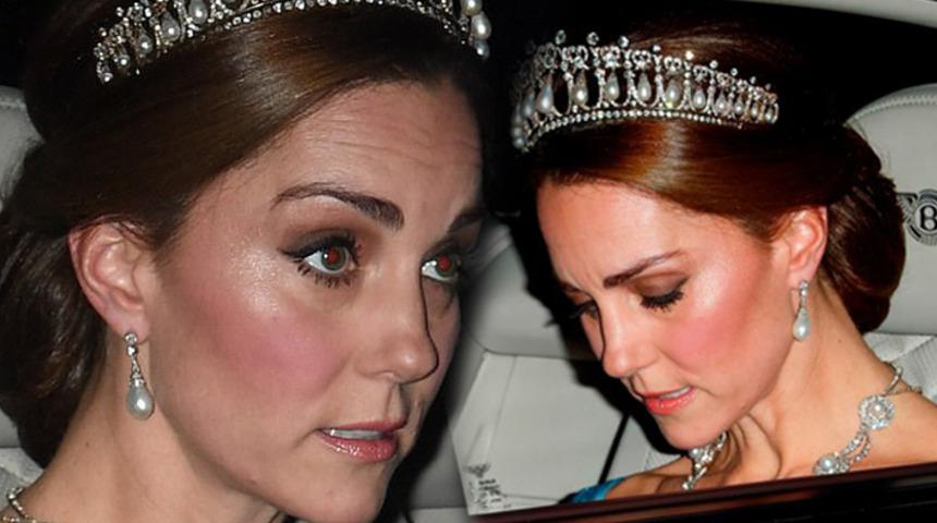  Kate Middleton elbisesiyle sınıfta kaldı Diana bile kurtaramadı