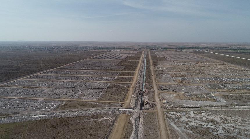 Aksaray&rsquo;da Yeni Sanayi Sitesi projesi inşaat &ccedil;alışmaları devam ediyor