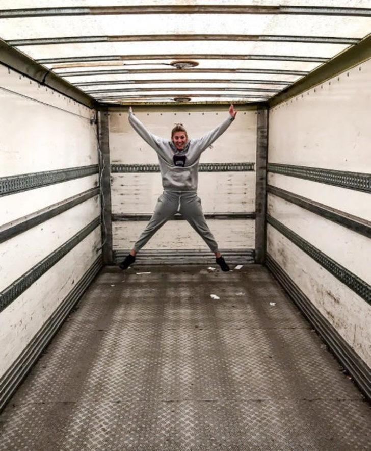 Kamyonun içini görenler şok oldu G1