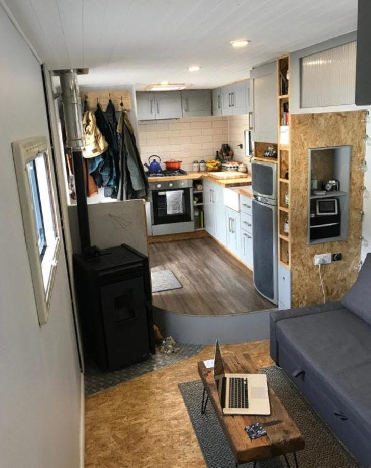 Kamyonun içini görenler şok oldu G3