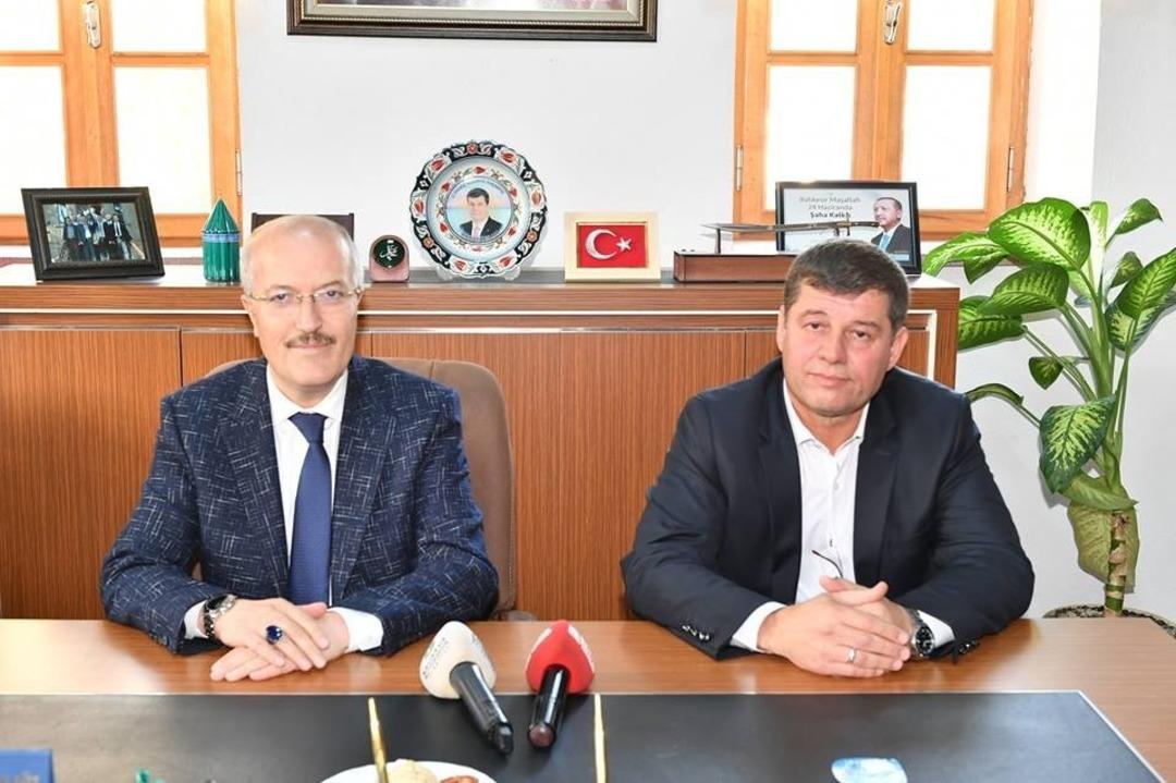 Başkan Kafaoğlu G&ouml;me&ccedil;&rsquo;te ziyaretlerde bulundu