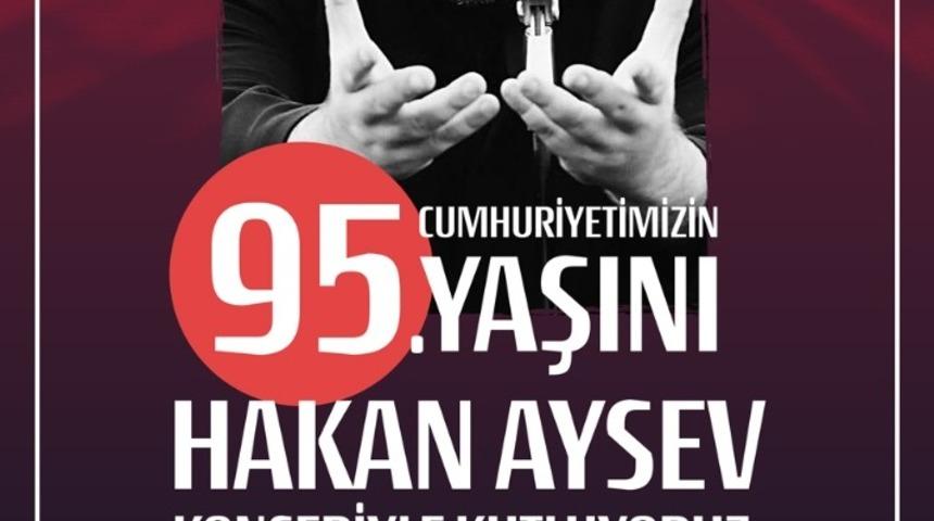 Hakan Aysev Cumhuriyet Bayramı konseri Espark&rsquo;ta