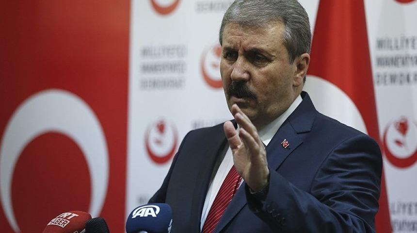 BBP Genel Başkanı Mustafa Destici'den Cumhur İttifakı açıklaması