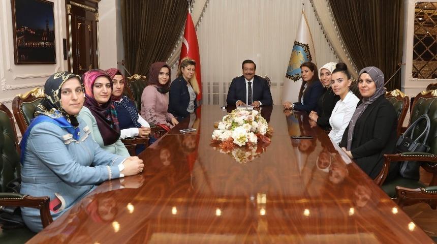 Bağlar&rsquo;dan Başkan Atilla&rsquo;ya ziyaret