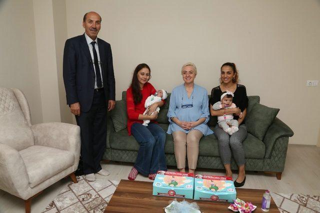 Odunpazarı’ndan ‘Hoş geldin Bebek’ ziyaretleri