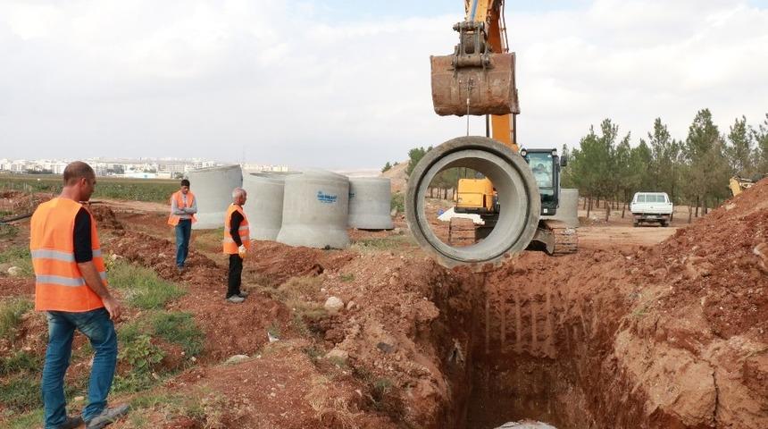 Şanlıurfa&rsquo;da alt yapı &ccedil;alışmaları s&uuml;r&uuml;yor