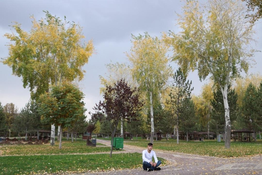 Bozkırda Sonbahar g&uuml;zelliği