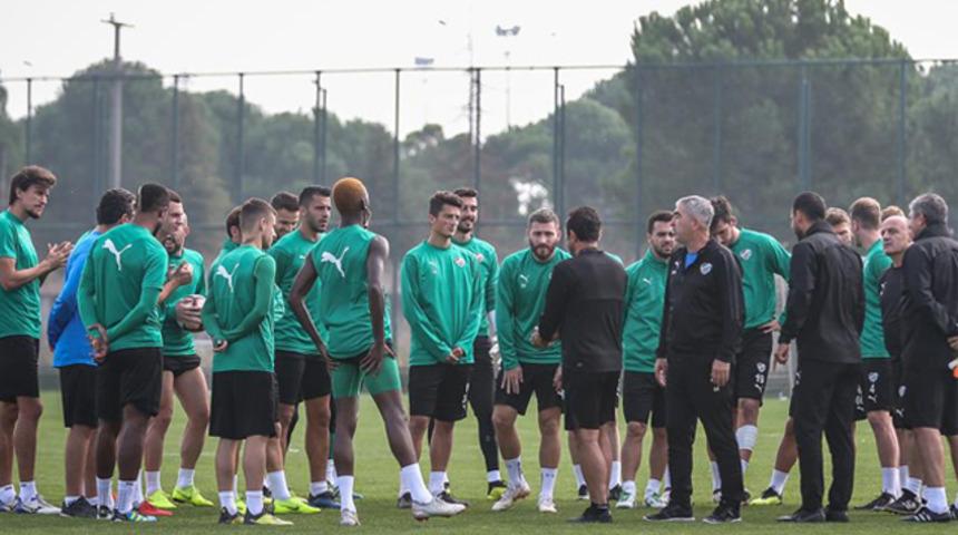 Bursaspor'da hedef 8'de 8 yapmak