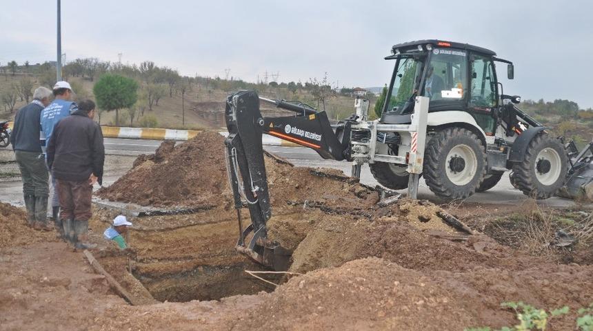 Su arızası giderildi