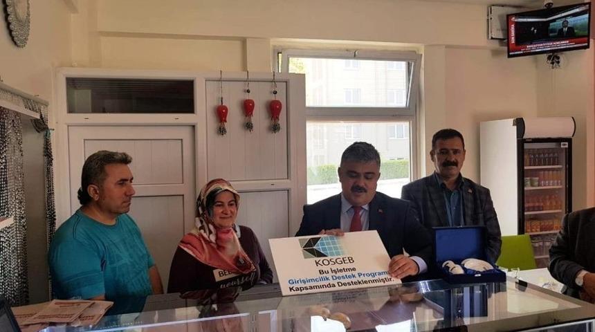 Başkan Özgüven: "Girişimcilere her zaman desteğiz"