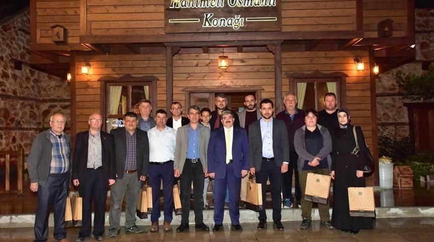 Başkan Can, parti teşkilatıyla bir araya geldi