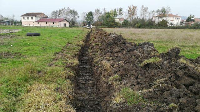 Kazukoğlu Mahallesine yeni içme suyu hattı inşa ediliyor