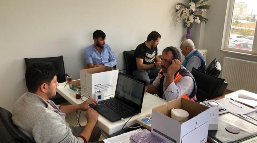 Adıyaman&rsquo;da iş&ccedil;ilere sağlık taramasından ge&ccedil;ti