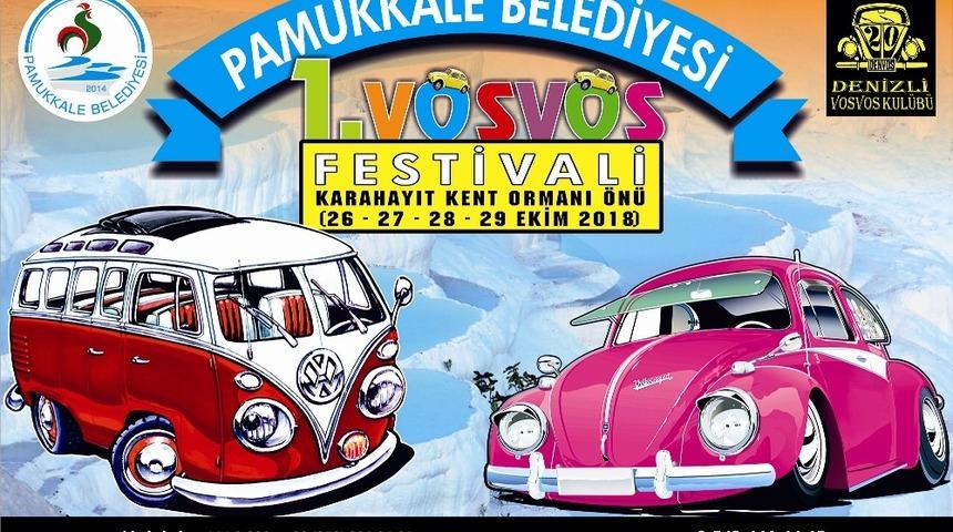 1. Vosvos Festivali 26 Ekim de Pamukkale&rsquo;de başlayacak