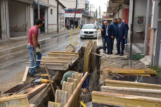 Başkan Kayda, çalışmaları yerinde inceledi