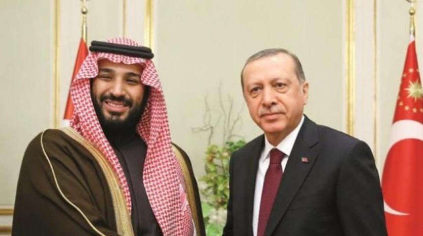  Cumhurbaşkanı Erdoğan, Suudi Veliaht Prens Selman ile görüştü
