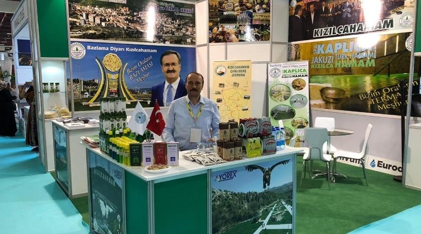 Y&Ouml;REX Fuarı&rsquo;nda Kızılcahamam &uuml;r&uuml;nlerine yoğun ilgi