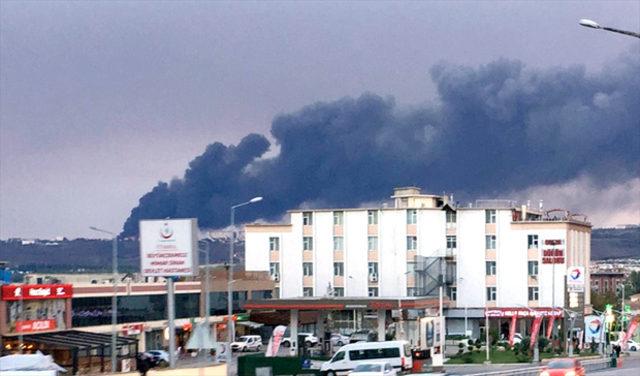 Esenyurt ta fabrika yangını! 3