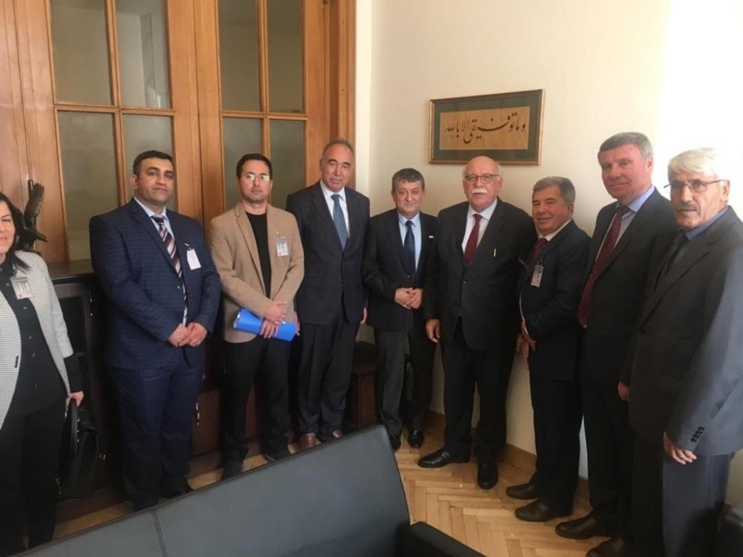 ESİP heyeti Ankara&rsquo;da