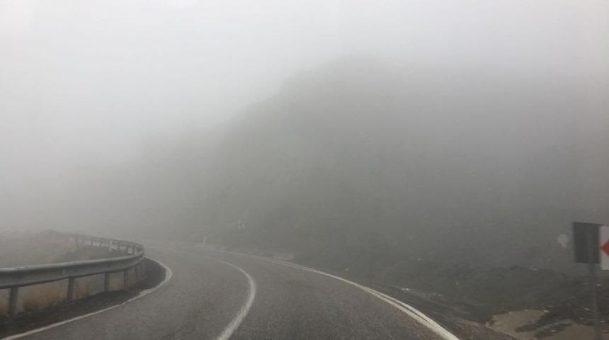 &Ccedil;elikhan yolunda sis hakim