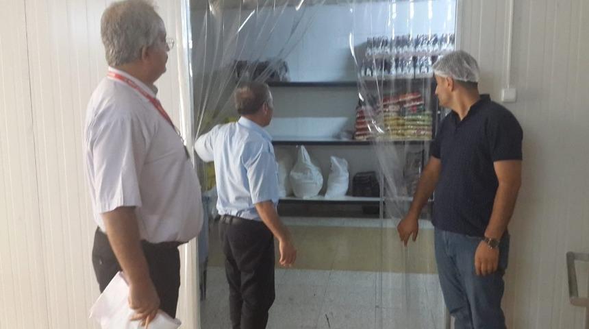 Tarsus&rsquo;ta okul kantin ve yemekhanelerine denetim