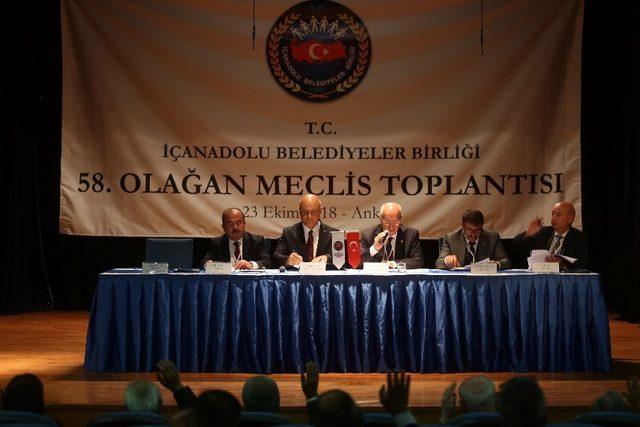 İç Anadolu Belediyeler Birliği 58’inci Olağan Genel Kurulunu yaptı