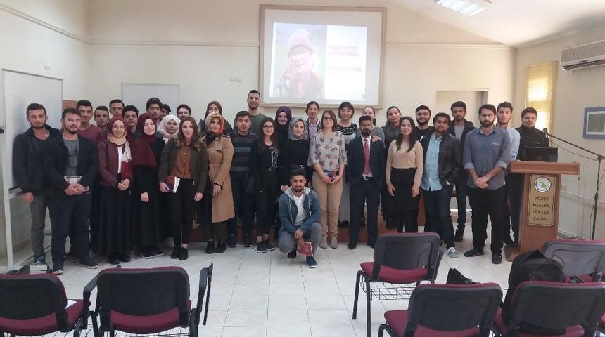 &Ouml;ğrenci değişim programları anlatıldı