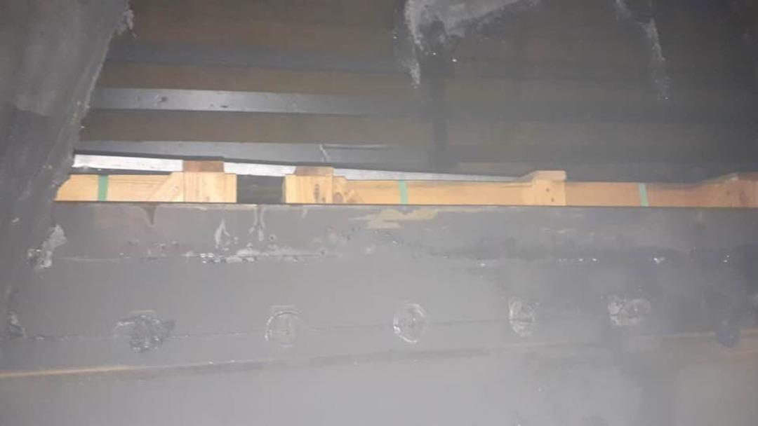 Seyir halinde ki tırın tekeri yandı