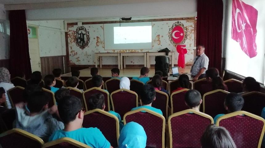 &Ouml;ğrencilere Sosyal Uyum ve &Ccedil;ocuk Hakları eğitimi verildi