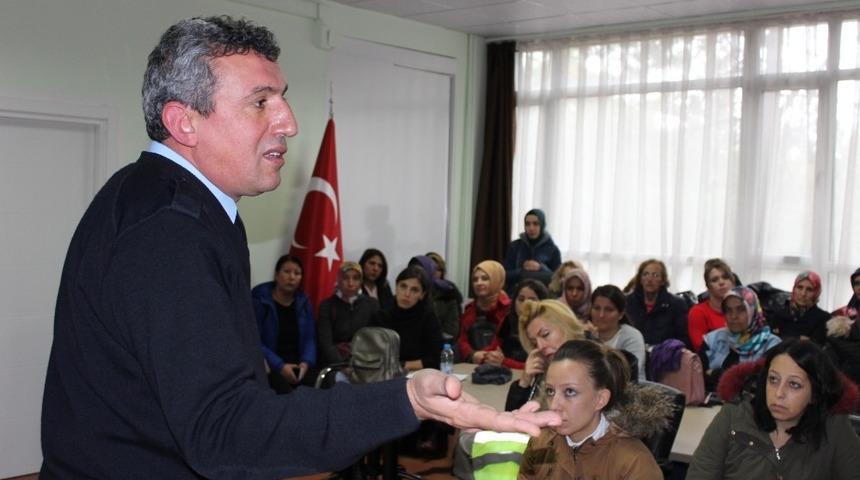 Servis şof&ouml;rlerine trafik eğitimi