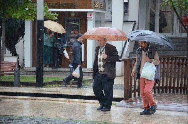 Ordu yağmura teslim