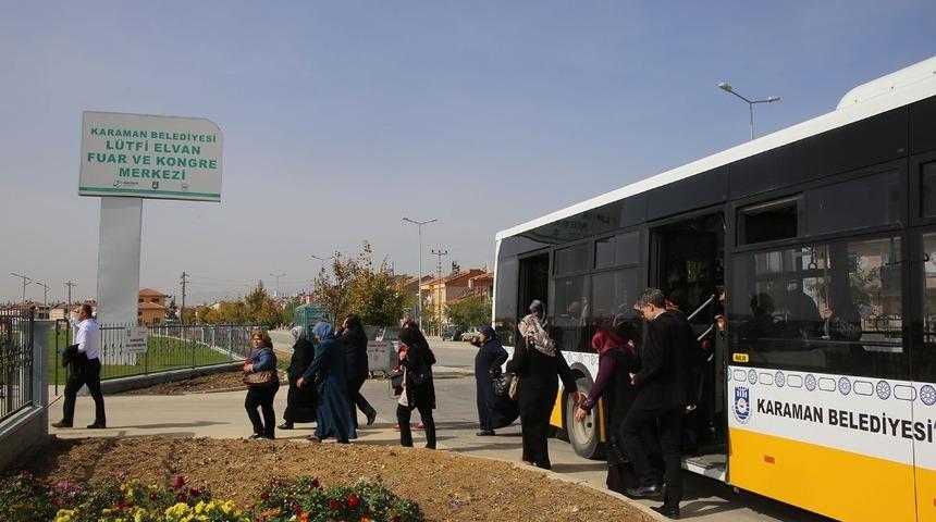 Karaman Belediyesinin şehir gezileri s&uuml;r&uuml;yor