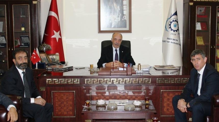 TBB Başkanı Feyzioğlu&rsquo;ndan ETSO&rsquo;ya ziyaret
