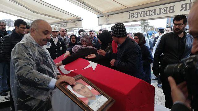 Şehit polis memuru, Kırşehir'de toprağa verildi