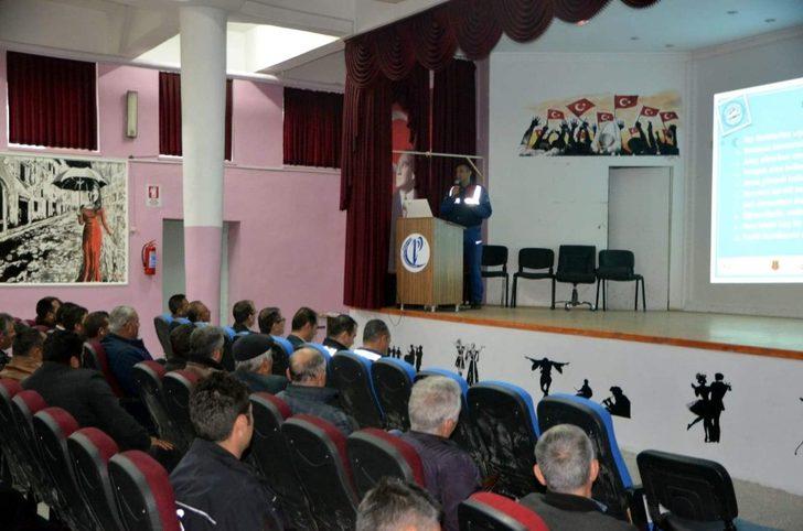 Pınarbaşı’nda öğrenci servis şoförleri bilgilendirildi G2