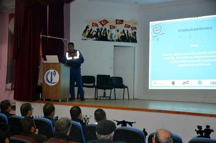 Pınarbaşı’nda öğrenci servis şoförleri bilgilendirildi G5