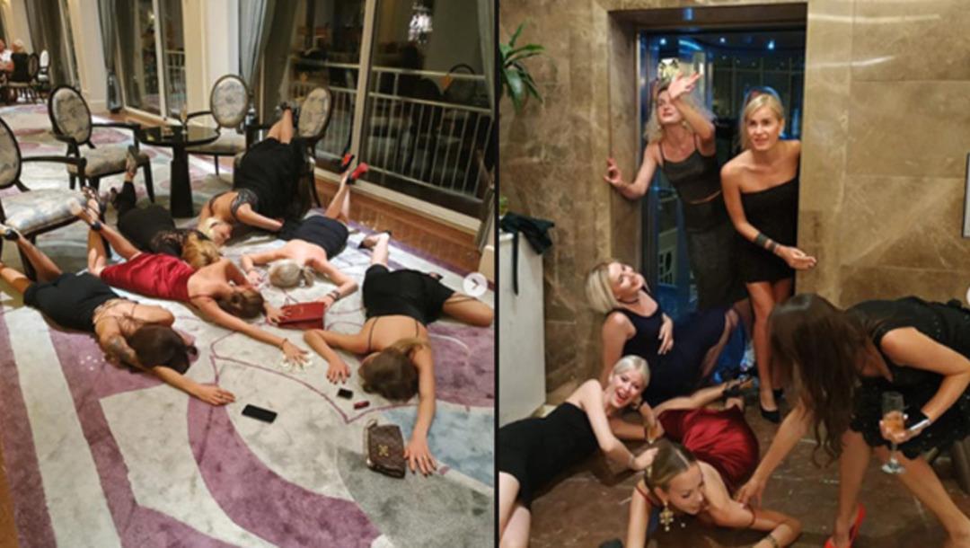 Rusya'dan gelip Antalya'da yerlere serildiler