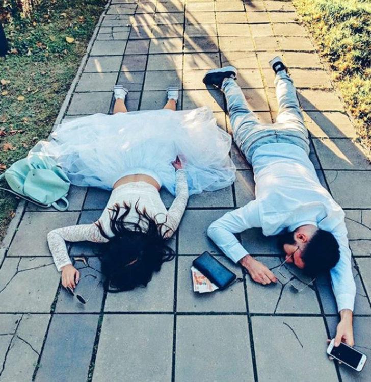 Rusya'dan gelip Antalya'da yerlere serildiler G3